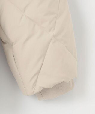 ANY L 【洗濯機可/撥水】ダイヤステッチキルトダウン エクリュ