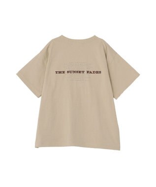 AMERICAN HOLIC STARLY 刺繍ロゴTシャツ Mocha