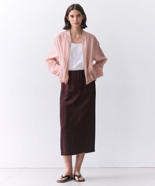 BEIGE， SERAPHIN / ライトシアーギャザー ブルゾン Nude