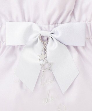 Maison de FLEUR スターリボン２Ｗａｙトートバッグ Silver