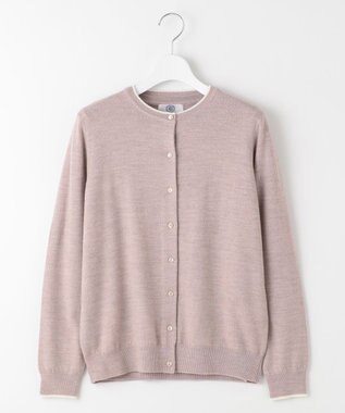 J.PRESS LADIES L 【洗える】アーガイル ツイン ニット ベージュ系