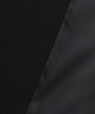 自由区 FORMAL スーパー１１０ジロンラム ロングコート ブラック系