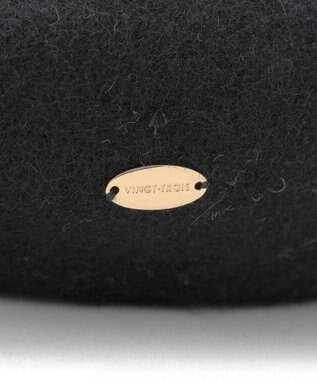 23区 バスク ベレー帽 ブラック系