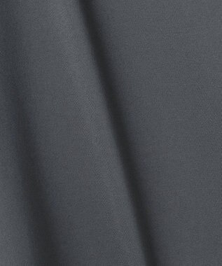 ICB 【WEB限定・洗える】ストレッチポンチ Vネックワンピース ダルブルー系