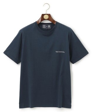J.PRESS MEN 【J.PRESS×YALE】YALE TRACKカレッジプリントＴシャツ ネイビー系