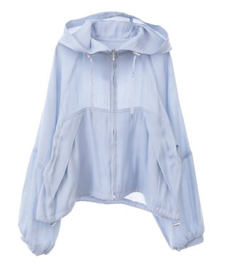 earth music&ecology シアージップパーカー Sax