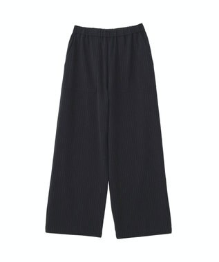 AMERICAN HOLIC 【イージーケア】ベイカーリラックスパンツ Stripe Navy
