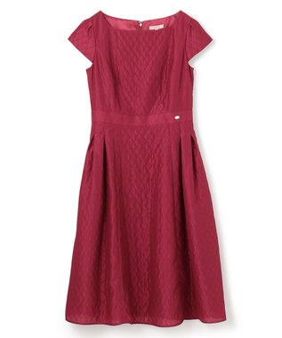 TOCCA 【洗える】QUEEN OF CLOVER ドレス ローズレッド