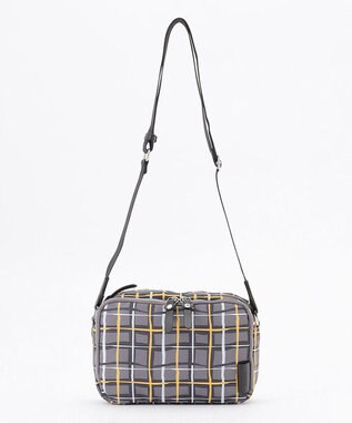 Y'SACCS ドローイングチェック ショルダーバッグ