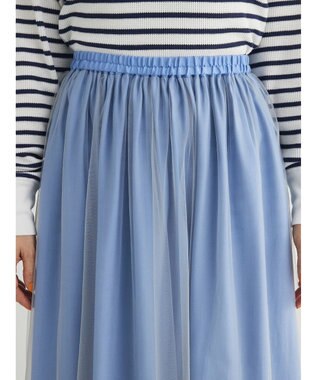 Green Parks ２ｗａｙ　リバーシブルシャイニーチュールスカート Blue