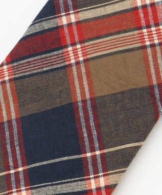 J.PRESS MEN マドラスチェック ネクタイ ネイビー系4