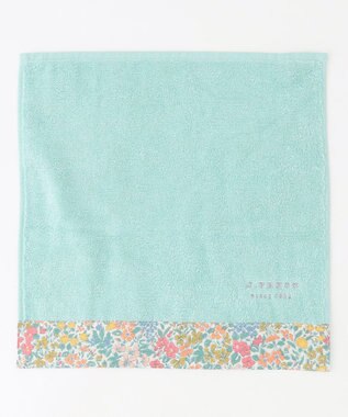 J.PRESS LADIES LIBERTY タオル ハンカチ ライトグリーン系