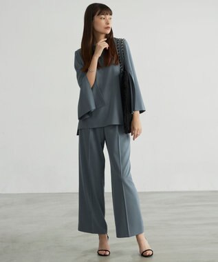 ICB フリンジツイードトート ブラック系