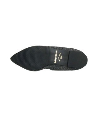 Bridget Birkin 【Bridget Birkin】ポインテッドトゥバレエシューズ ブラック雑材