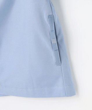 組曲 KIDS 【110-140㎝】3Way アウター サックス×グレー