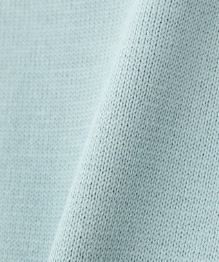 CRAFT STANDARD BOUTIQUE ポロ衿アンサンブルニット Blue Gray