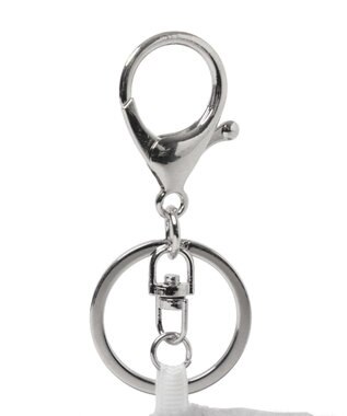 WEGO ふりふりシャークぬいぐるみキーホルダー グレー