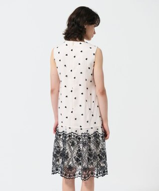 GRACE CONTINENTAL 刺繍レースドレス キナリ