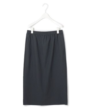 ICB L 【接触冷感・UVカット・防シワ・洗える】 アトラストリコット スカート チャコール系