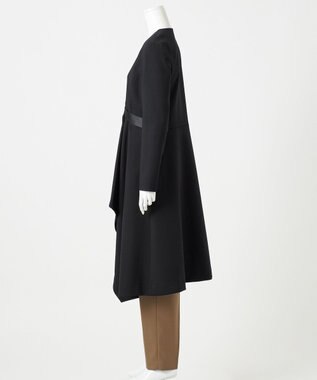 23区 【エステータ】ウールダブルクロス ワンピース ブラック系