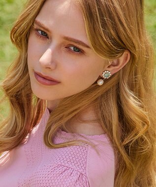 TOCCA BIJOUX PEARL EARRINGS イヤリング [新色]ミルキーアクア系