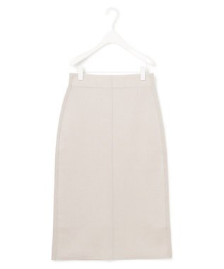 ICB 【洗える】シンセティックヤーンスムース ニットスカート トープ系