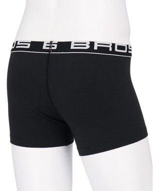 WACOAL MEN ボクサーパンツ 【2枚組】 綿混(本体) フロント快適設計 肌あたり軽減設計 前閉じ 下着 ボクサーブリーフ メンズ GT3500 /ブロス バイ ワコールメン ブラック