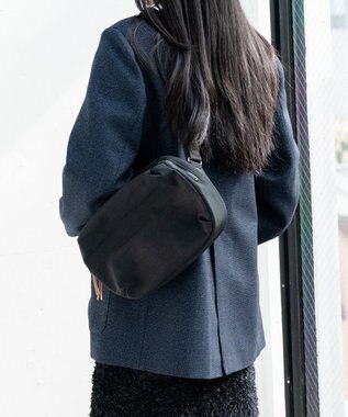 NIZYU KANO FUKUI SIWAナイロンボディバッグ Mサイズ ブラック