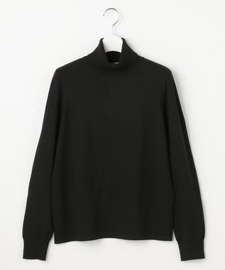 J.PRESS LADIES L 【人気のため新色追加】PRINCE タートルネック ニット ブラック系