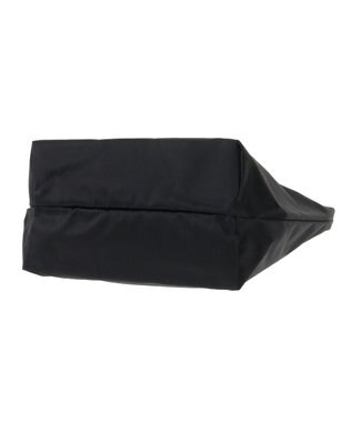 Maison de FLEUR EC限定フレームロゴサテンバッグ Black