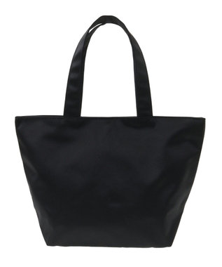 Maison de FLEUR EC限定フレームロゴサテンバッグ Black