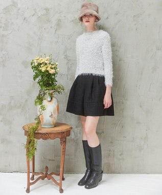 TOCCA 【UVカット・吸水速乾・防臭】FUR BUCKETHAT バケットハット ベージュ系