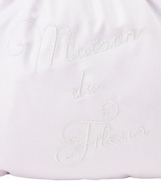 Maison de FLEUR スターリボン２Ｗａｙトートバッグ Silver