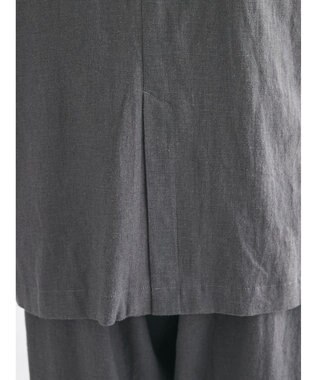 CRAFT STANDARD BOUTIQUE 【キナリノ別注】リネンレーヨンジレベスト Charcoal Gray