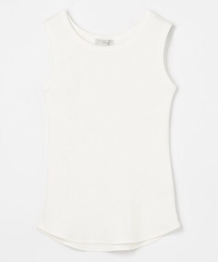 ANY L リブタンクトップ オフ