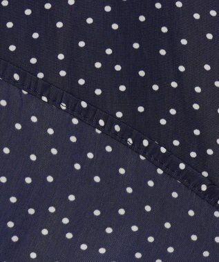 ANY 【洗濯機可】２ＷＡＹボウタイブラウス ドット