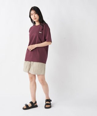 OP／FILA 【Kappa】ナイロンハーフパンツ ベージュ