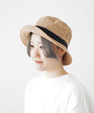 ATRENA 体感-10℃ コカゲル  ナチュライクバケットハット ベージュ