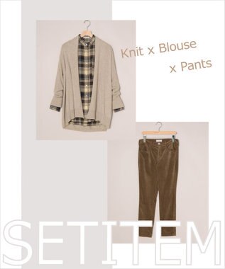 ONWARD Reuse Park 3セット商品/サイズ38【23区】ニット秋冬×ブラウス秋冬×パンツ秋冬 その他