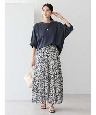 AMERICAN HOLIC 接触冷感ドルマンカットプルオーバー Charcoal Gray