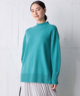 UNFILO ハイネックチュニック グリーン