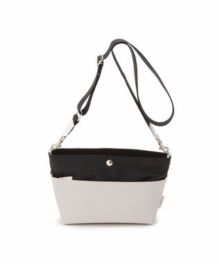 TOPKAPI 【Breath TOPKAPI】SCOTCH GRAIN スコッチグレイン バイカラー ショルダーバッグ サンドグレー