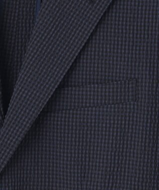 J.PRESS MEN トラベラーズシアサッカージャケット ネイビー系3