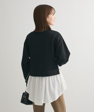 Green Parks ＳｏｆｔＣｕｓｈｉｏｎダンボールドッキングチュニック Black