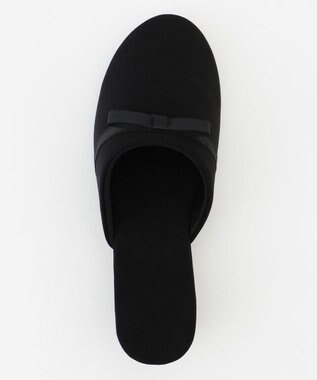 ANY SIS 【WEB限定・巾着付き】ヒール スリッパ ブラック系