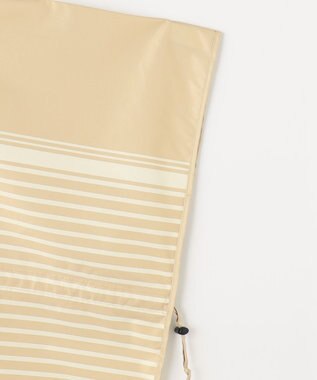 MOONBAT POLO RALPH LAUREN レインポンチョ 透湿撥水 マリンボーダー ベージュ