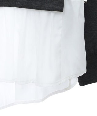 Green Parks ＳｏｆｔＣｕｓｈｉｏｎダンボールドッキングチュニック Black