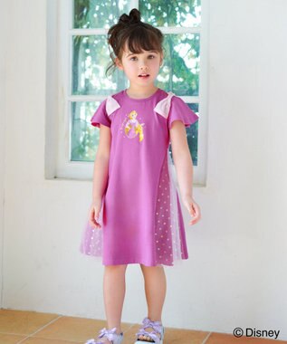 ラプンツェル ワンピース ラプンツェル】ワンピース(85-95cm オフ ホワイト): キッズ