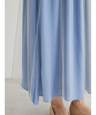 Green Parks ２ｗａｙ　リバーシブルシャイニーチュールスカート Blue