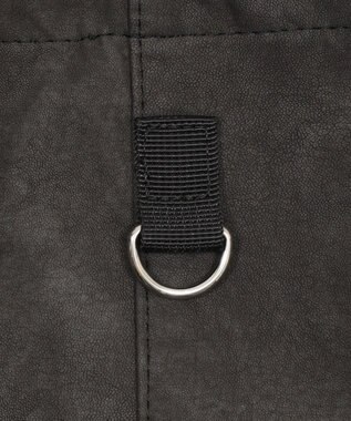 WEGO PUポケットデザインナップサック グレー